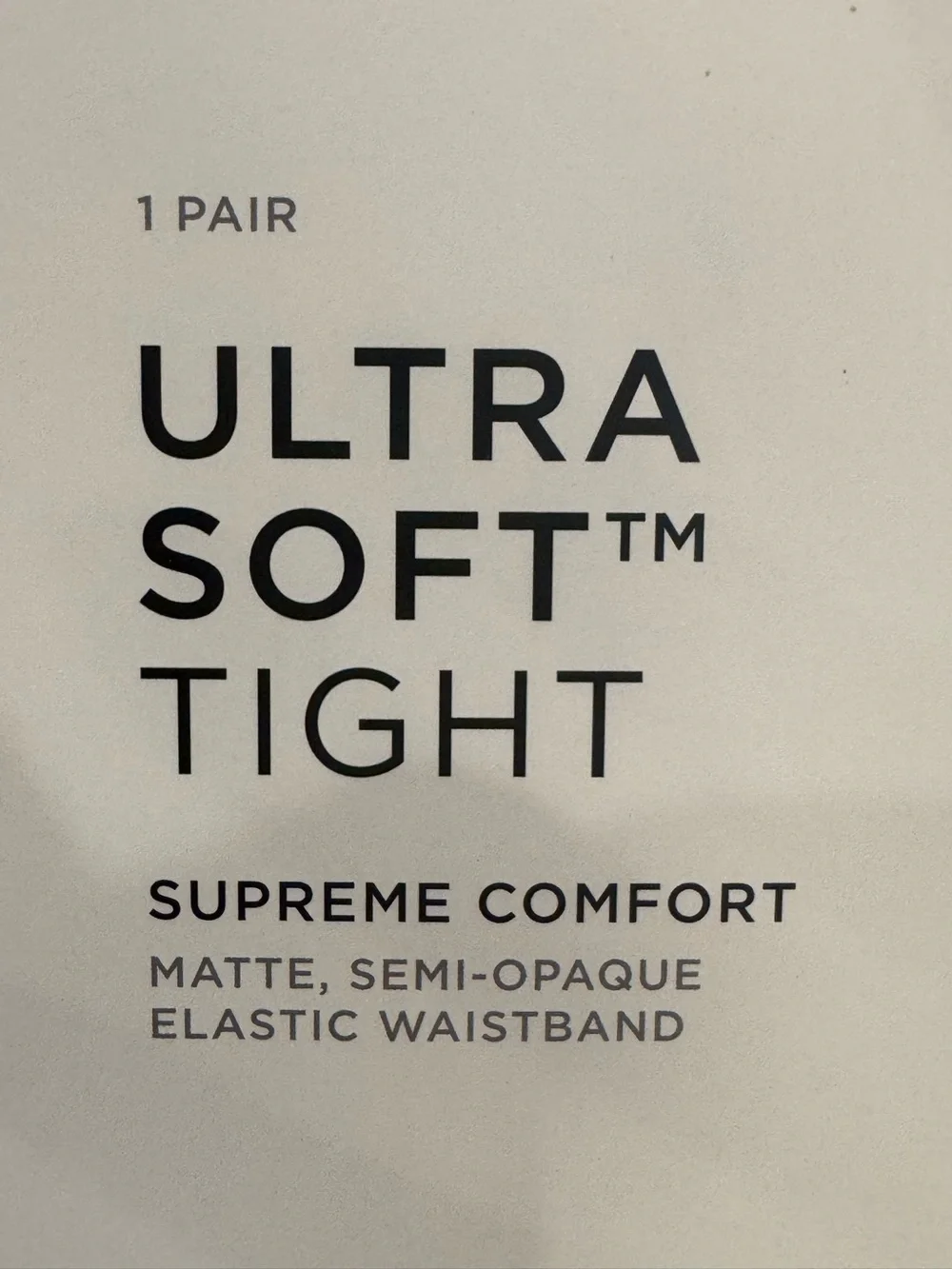 Capezio Ultra Soft Transition Tight 1816 Matte Semi-Opaque BPK S/M NEW